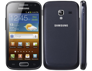 Бюджетный вариант - это Samsung Galaxy Ace DUOS