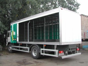 Специализированные фургоны для перевозки продуктов