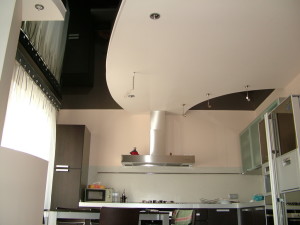 Ремонт потолка на кухне