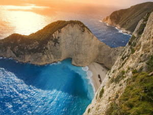 Песчаные пляжи Греции