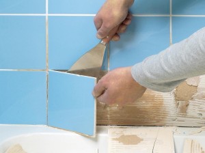 Плесень в ванной: удаляем споры со швов плитки