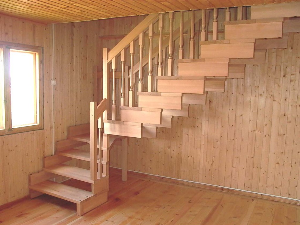 Устройство лестницы в доме и выбор материала
