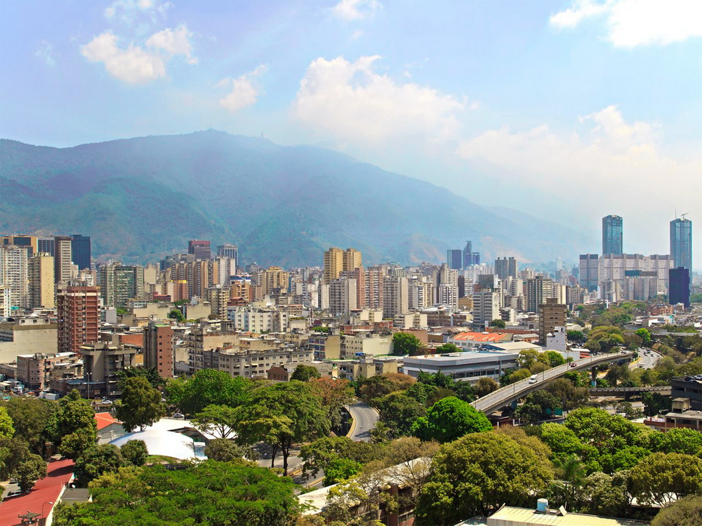 Каракас: море и горы